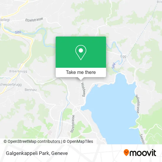 Galgenkappeli Park map