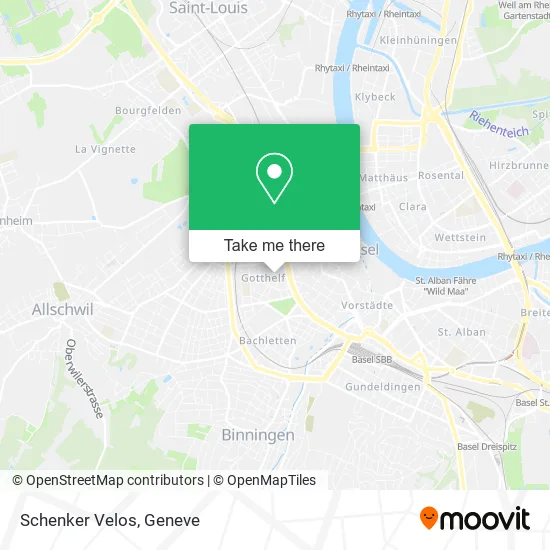 Schenker Velos map