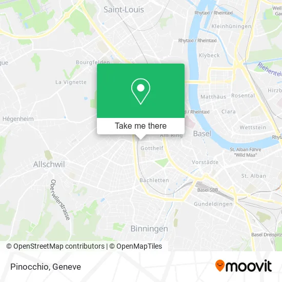 Pinocchio map