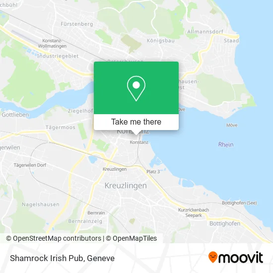 Shamrock Irish Pub map