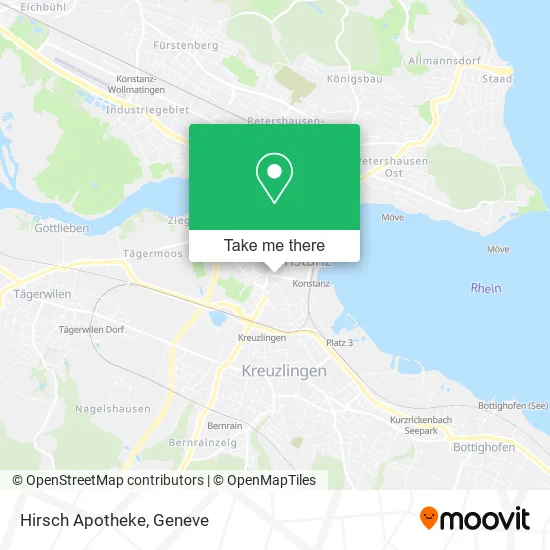 Hirsch Apotheke map