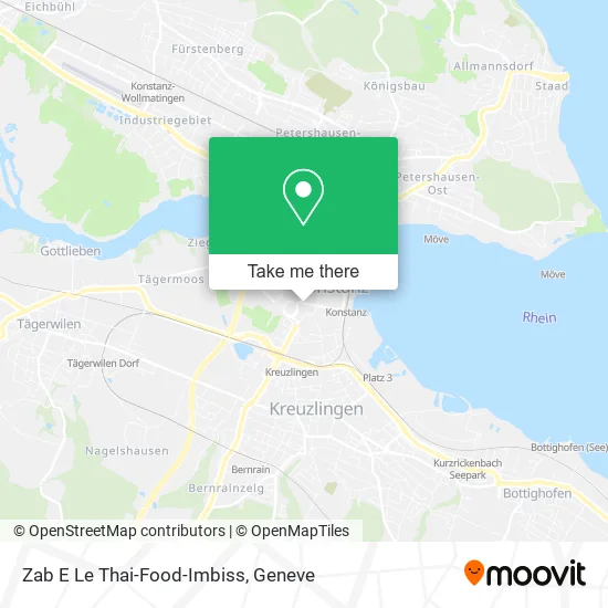 Zab E Le Thai-Food-Imbiss map