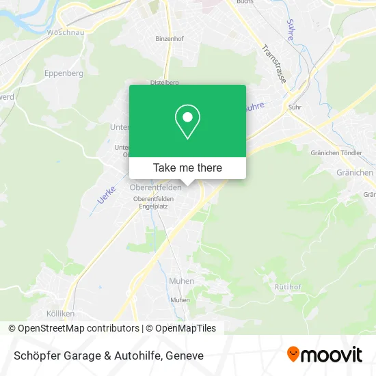 Schöpfer Garage & Autohilfe map