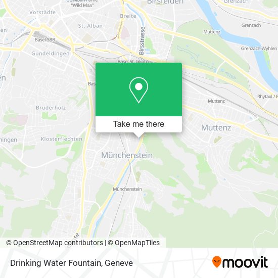 Drinking Water Fountain map