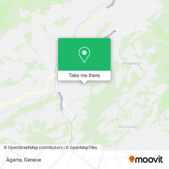 Ägerte map