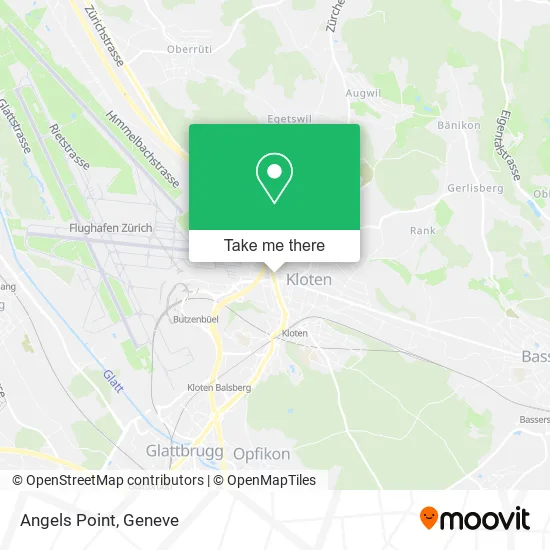 Angels Point map