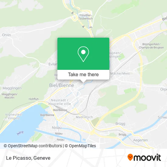 Le Picasso map