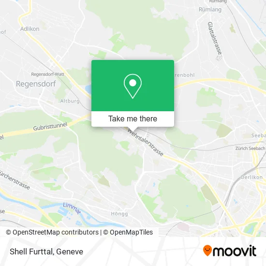 Shell Furttal map