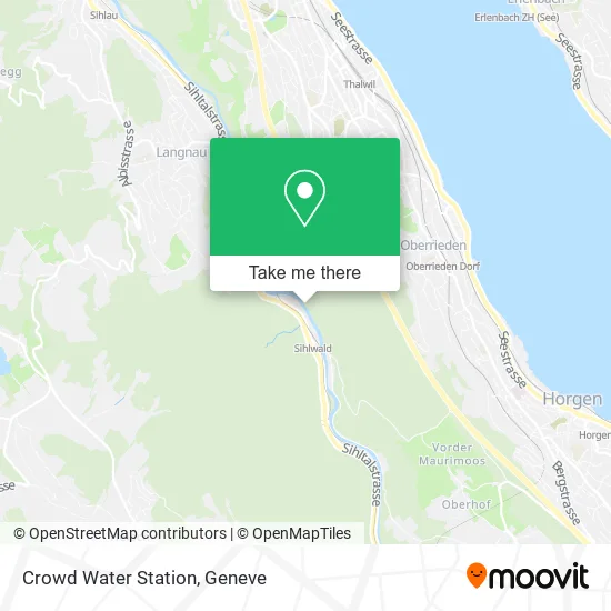 Crowd Water Station map