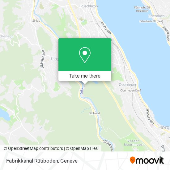 Fabrikkanal Rütiboden map