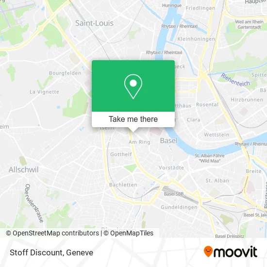 Stoff Discount map