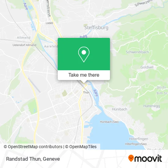Randstad Thun map