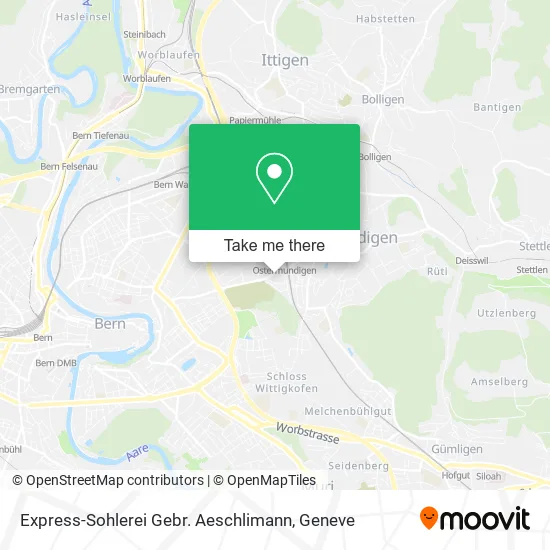 Express-Sohlerei Gebr. Aeschlimann map