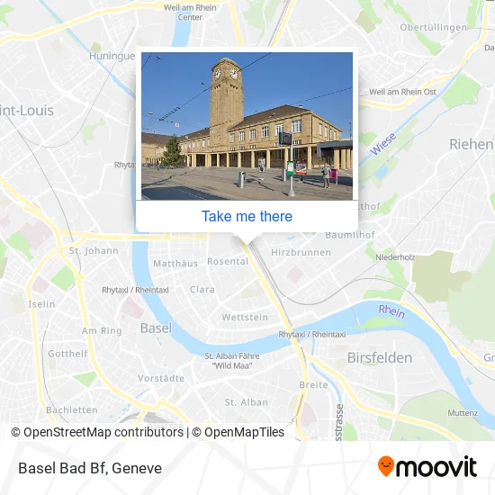 Basel Bad Bf map