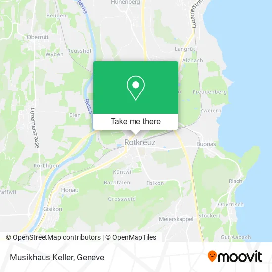 Musikhaus Keller map