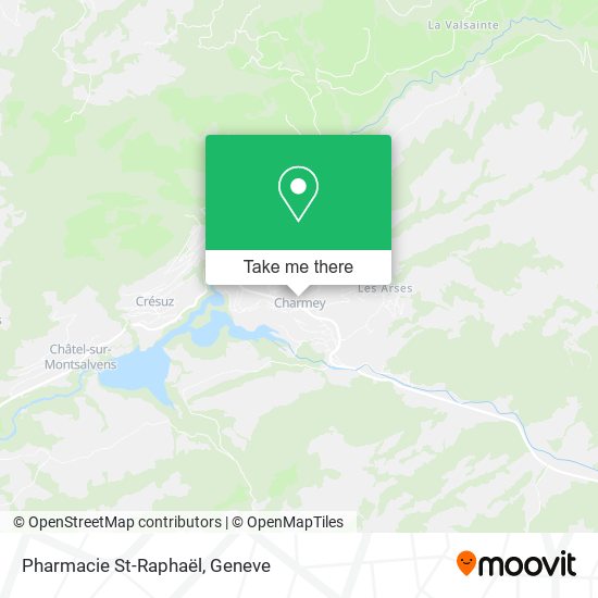 Pharmacie St-Raphaël map