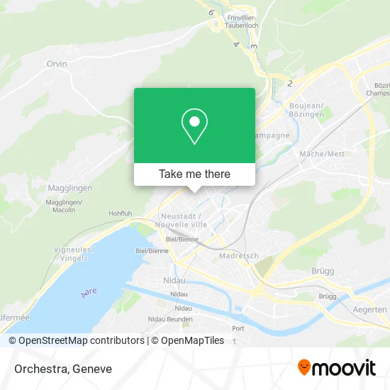 Orchestra map