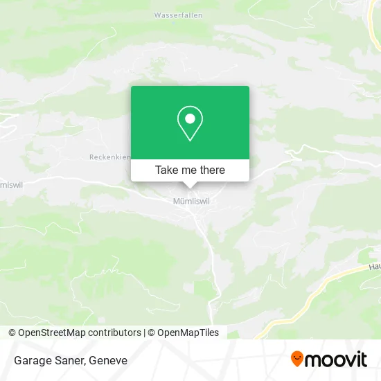 Garage Saner map