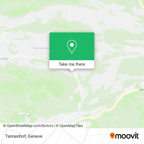 Tannenhof map