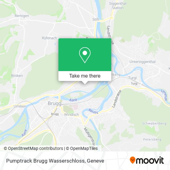 Pumptrack Brugg Wasserschloss map