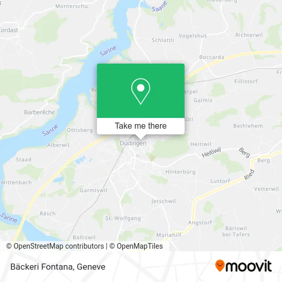 Bäckeri Fontana map