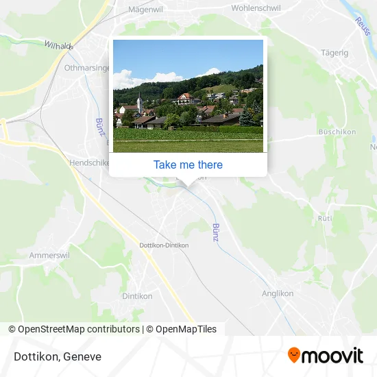 Dottikon map