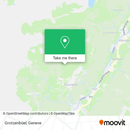 Grotzenbüel map