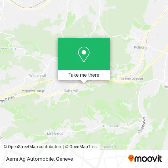 Aerni Ag Automobile map