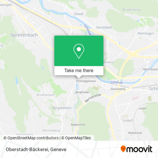 Oberstadt-Bäckerei map
