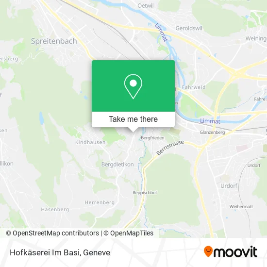 Hofkäserei Im Basi map