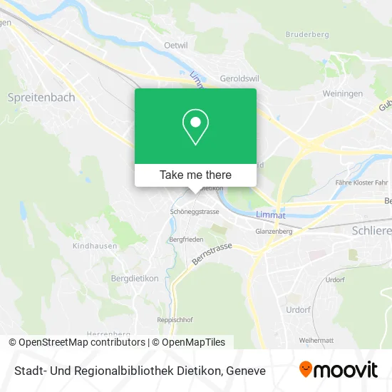 Stadt- Und Regionalbibliothek Dietikon map