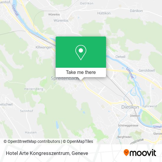 Hotel Arte Kongresszentrum plan