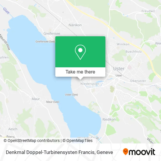 Denkmal Doppel-Turbinensysten Francis map
