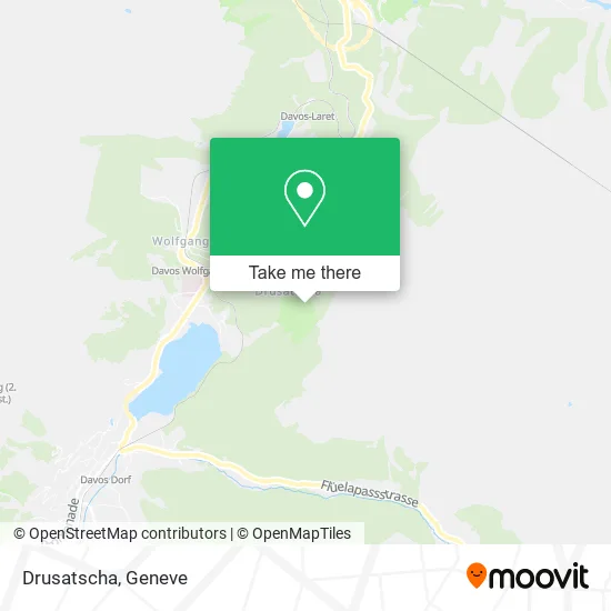 Drusatscha map