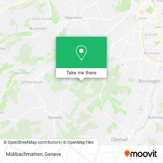 Mülibachmatten plan