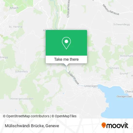 Mülischwändi Brücke map
