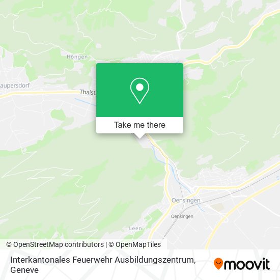 Interkantonales Feuerwehr Ausbildungszentrum map