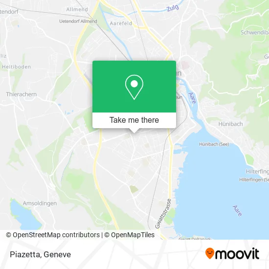 Piazetta map