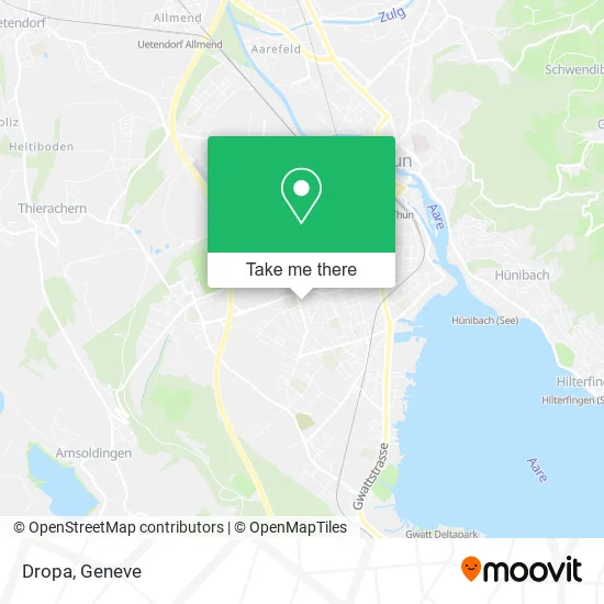 Dropa map