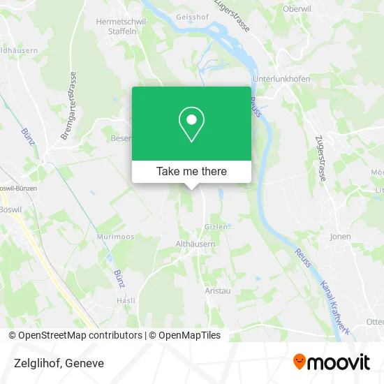 Zelglihof map