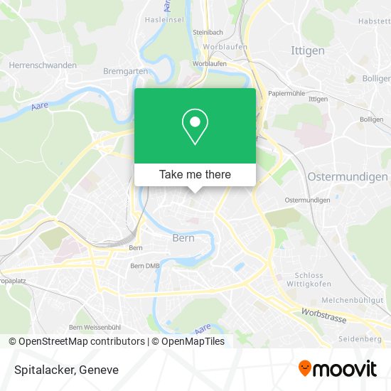 Spitalacker map