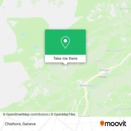 Chiehore map