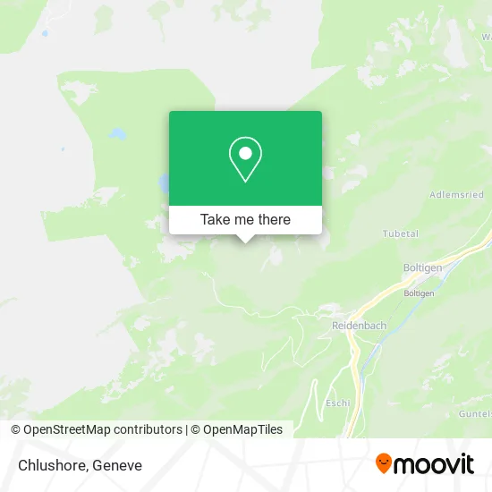 Chlushore map