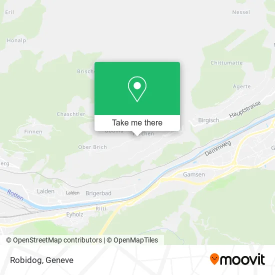 Robidog map