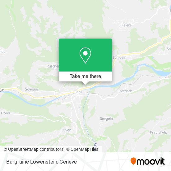 Burgruine Löwenstein map