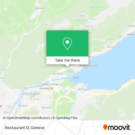 Restaurant Q map