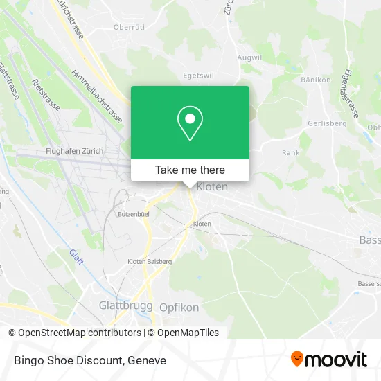 Bingo Shoe Discount map