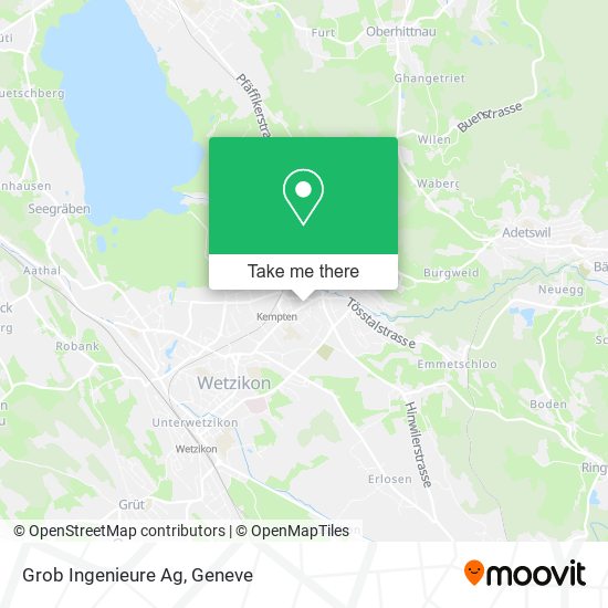 Grob Ingenieure Ag map