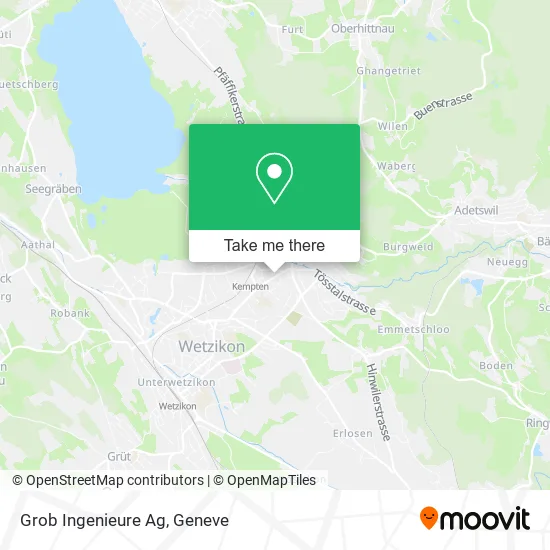 Grob Ingenieure Ag map