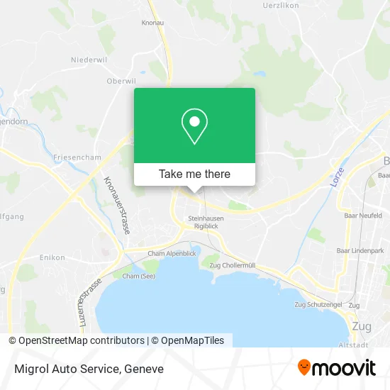 Migrol Auto Service map